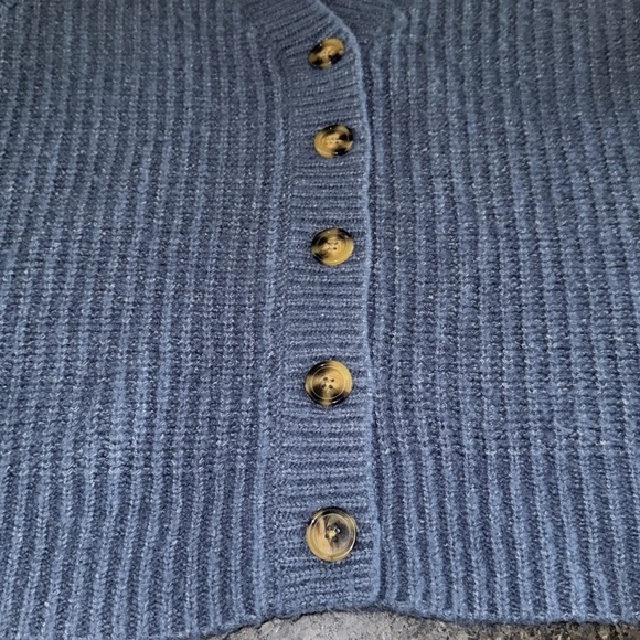 Torrid Blue Cardigan Button Front Sweater - Picture 7 of 9